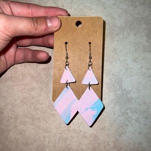 Polymer clay earrings